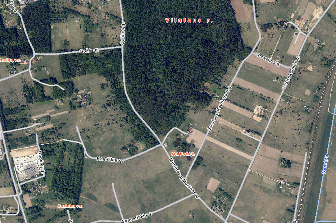 Parduodamas sklypas Murlinė, 11 a ploto