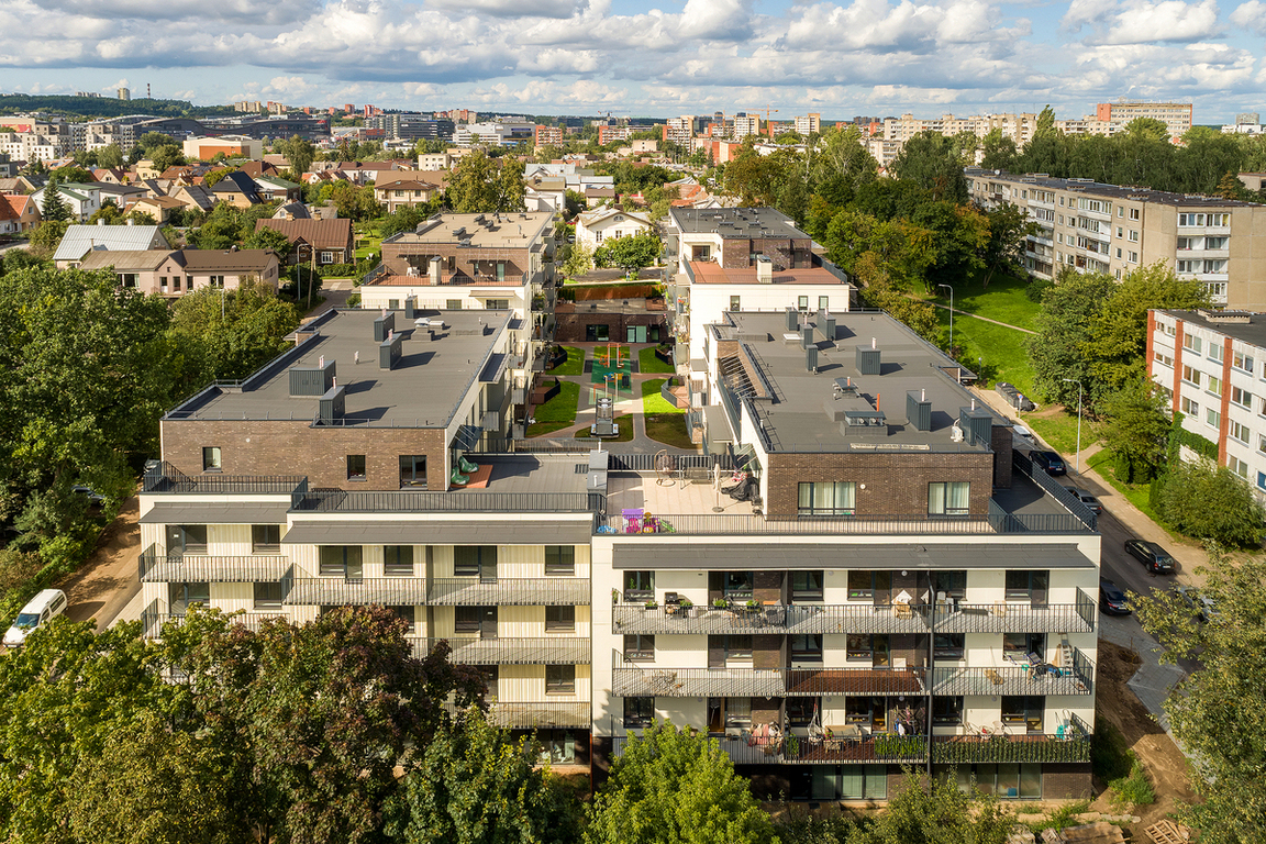 Parduodamas butas Giedraičių g., Šnipiškėse, Vilnius, 59.55 kv.m ploto, 3 kambariai