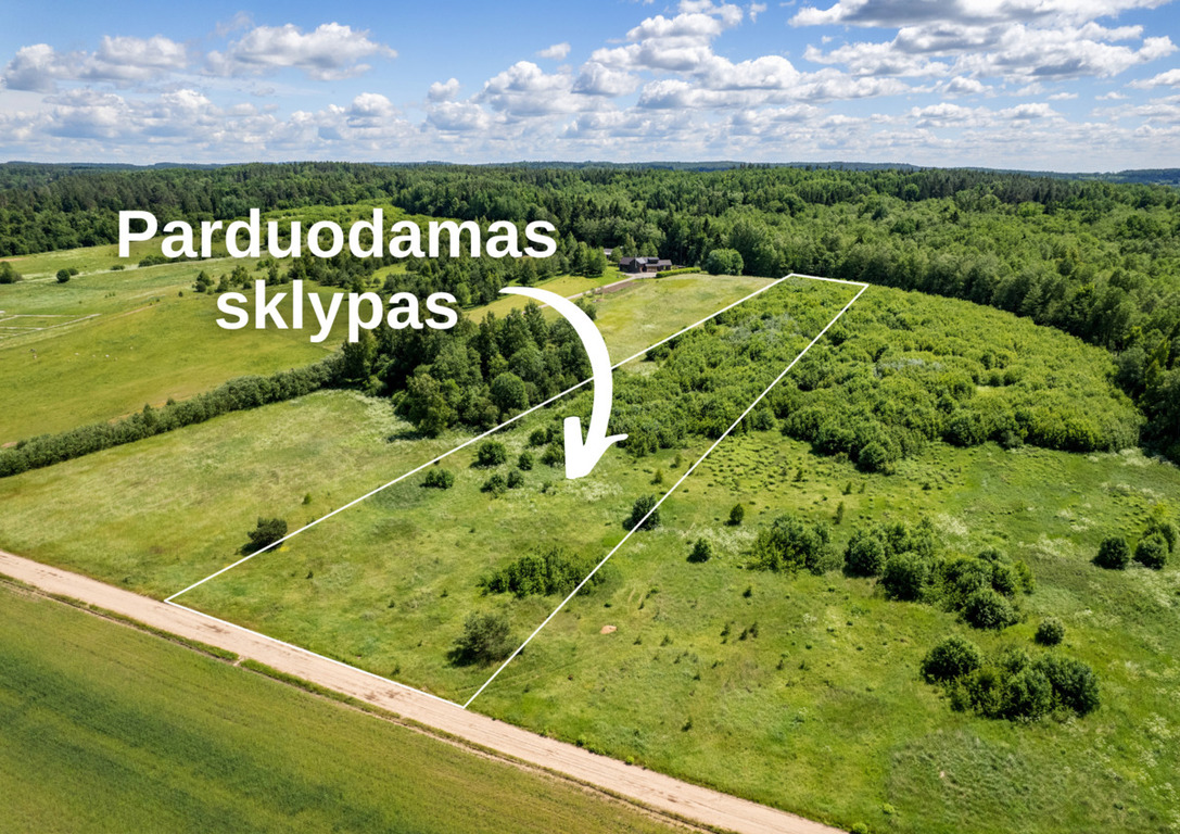 Parduodamas sklypas Totoriškės, 100 a ploto