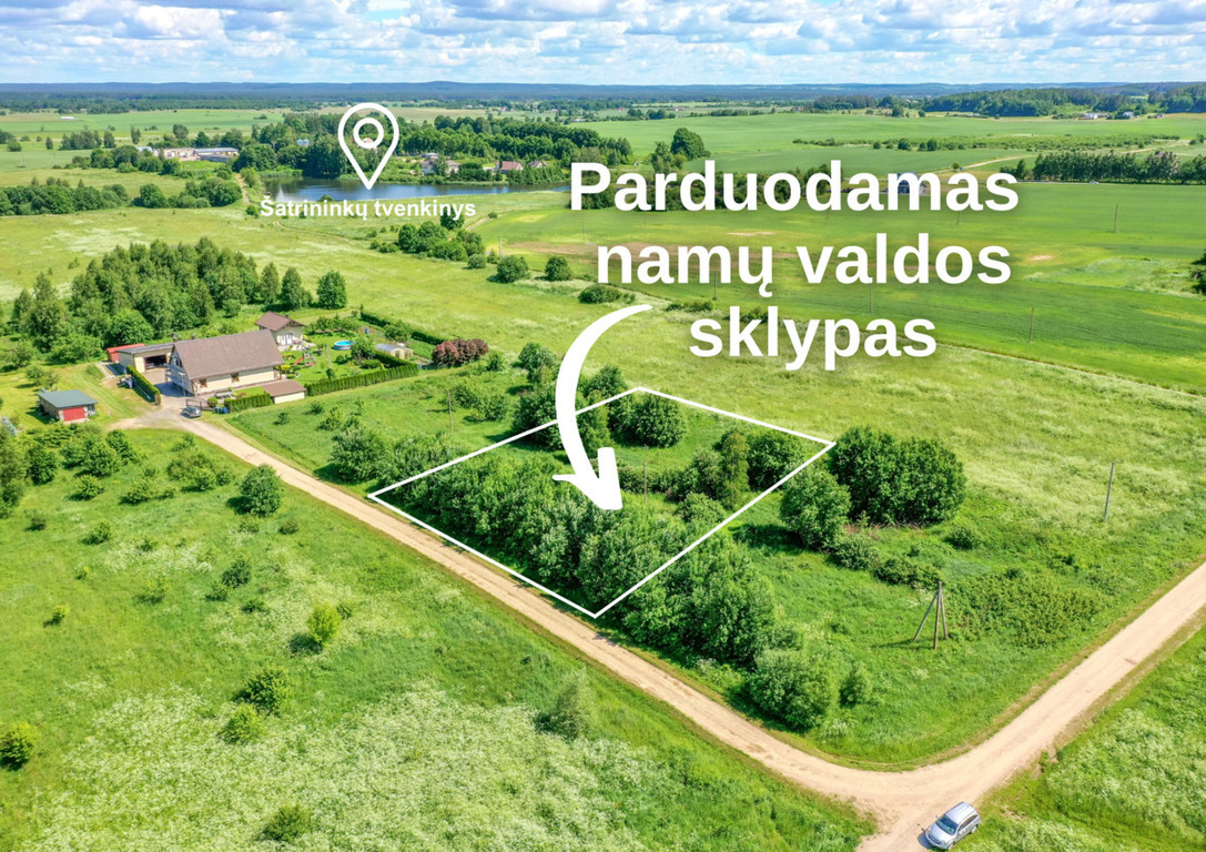 Parduodamas sklypas Dobilų g., Šatrininkai, 22.61 a ploto