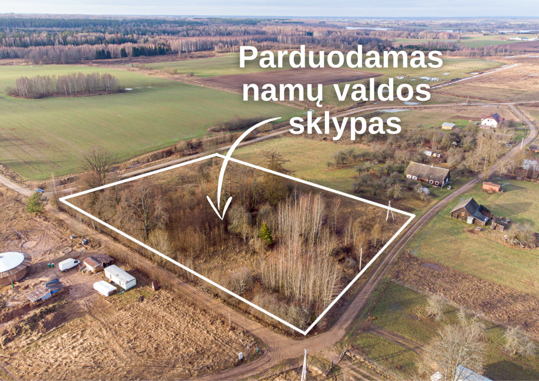 Parduodamas sklypas Draučiai, 94 a ploto