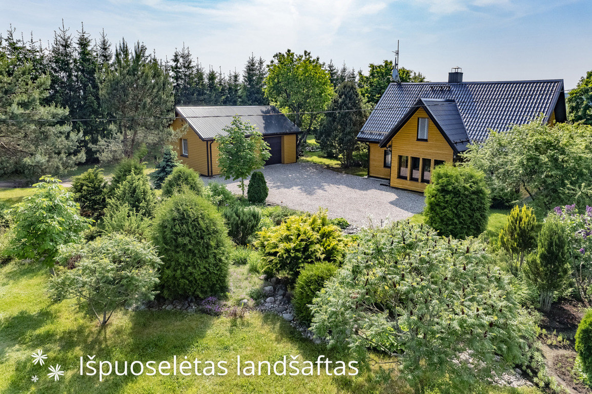 Parduodamas namas Trakų g., Lausgeniai, 97.07 kv.m ploto, 2 aukštai
