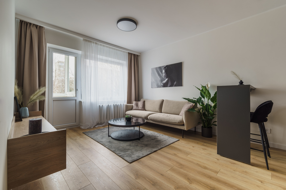 Parduodamas butas Justiniškių g., Justiniškėse, Vilnius, 39 kv.m ploto, 1 kambariai