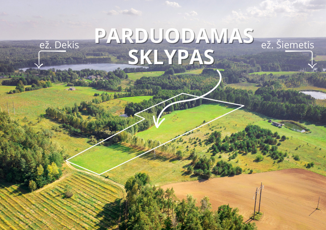 Parduodamas sklypas Vilūniškės, 393.98 a ploto