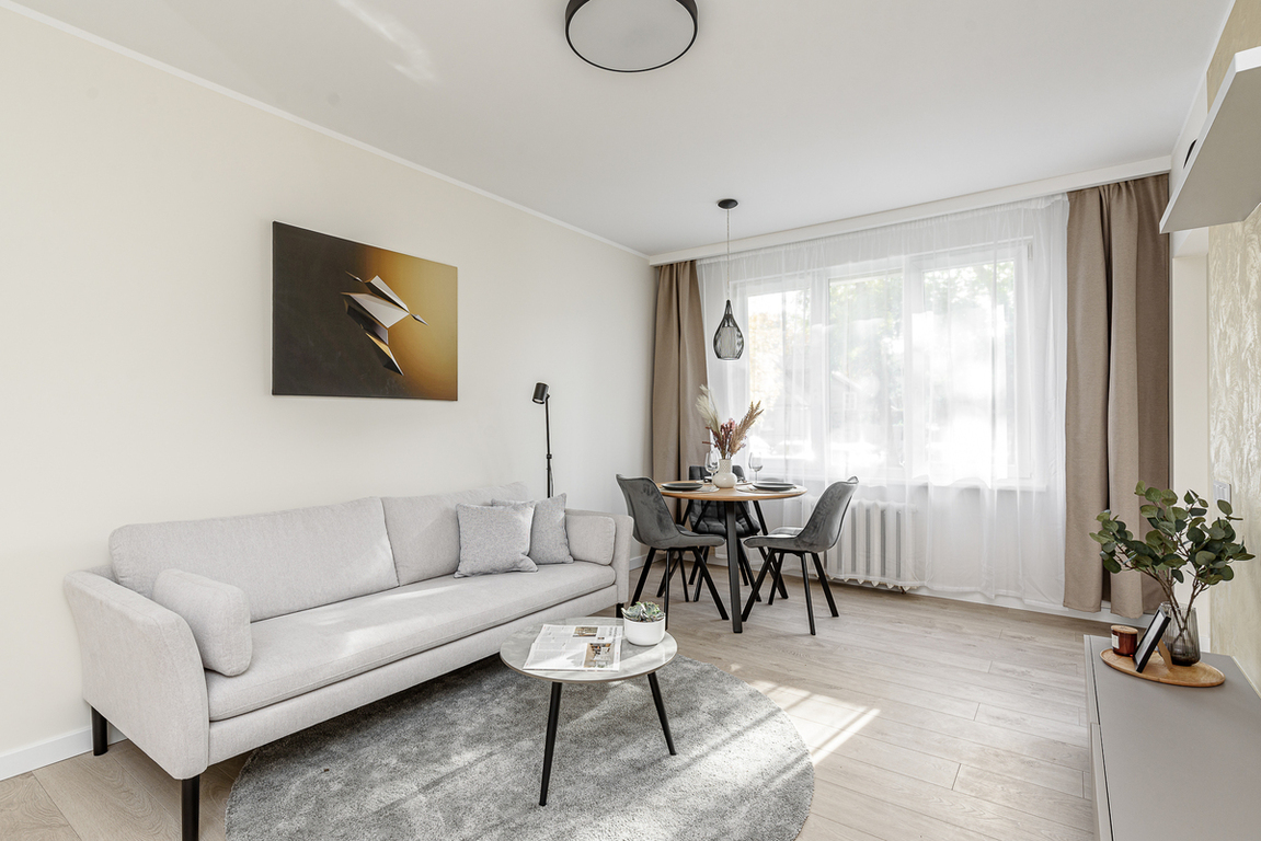 Parduodamas butas Naugarduko g., Naujamiestyje, Vilnius, 46 kv.m ploto, 2 kambariai
