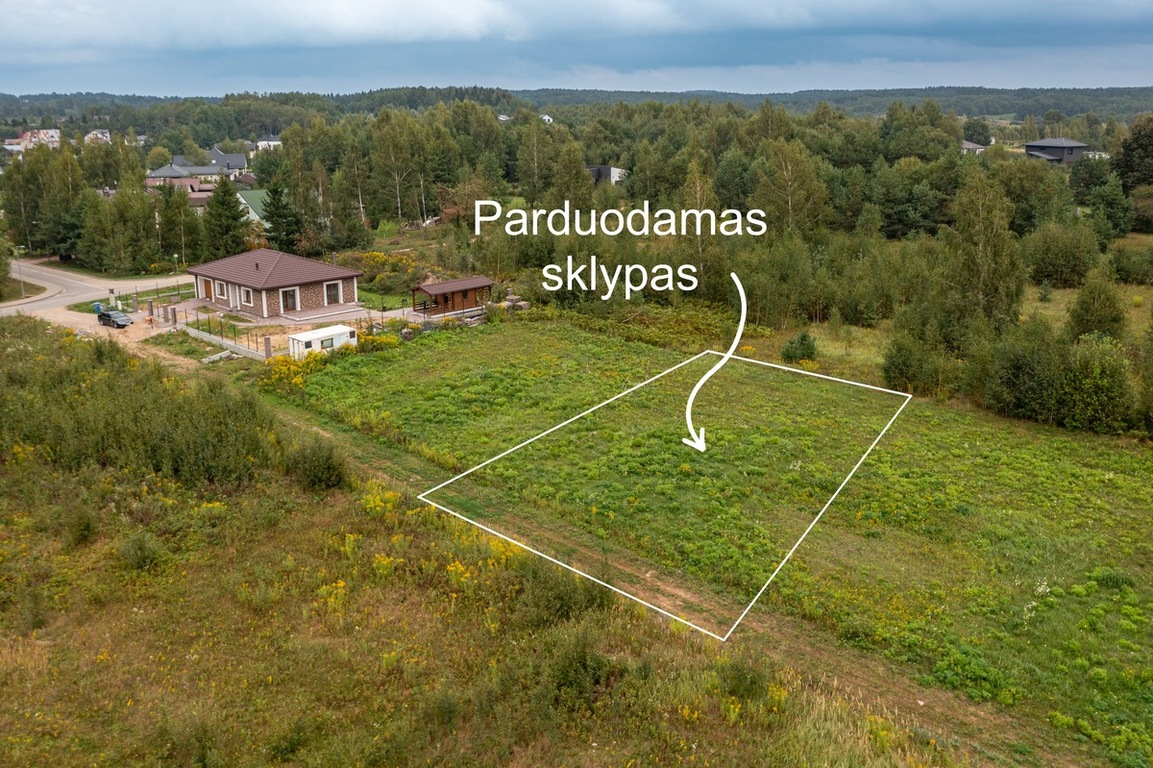 Parduodamas sklypas Beržų g., Skaidiškės, 16.39 a ploto