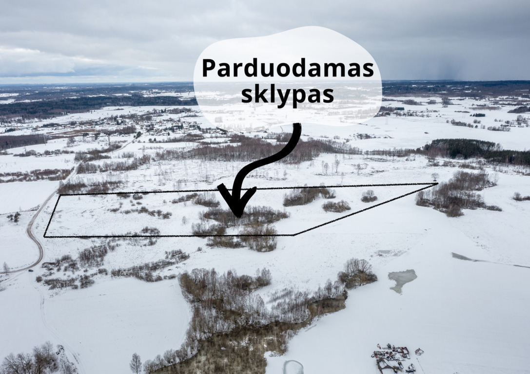Parduodamas sklypas Puodžiūnai, 707.64 a ploto