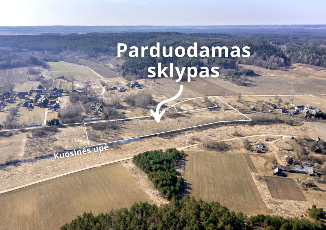 Parduodamas sklypas Didžioji Kuosinė, 263.2 a ploto