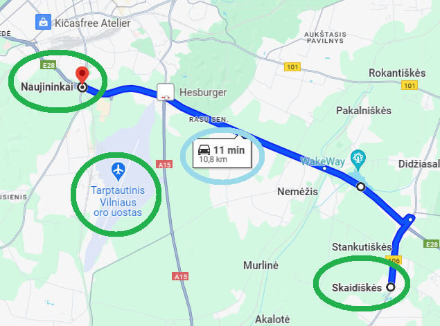 Parduodamas sklypas Akacijų g., Skaidiškės, 200 a ploto
