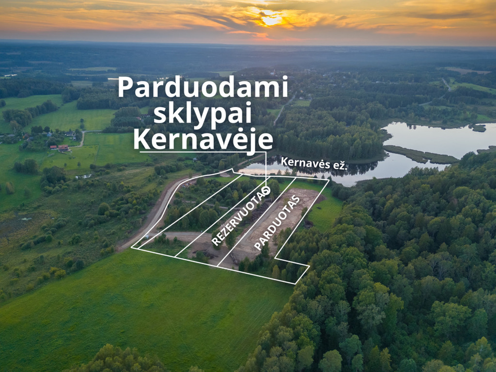 Parduodamas sklypas Vilniaus g., Kernavė, 100.9 a ploto