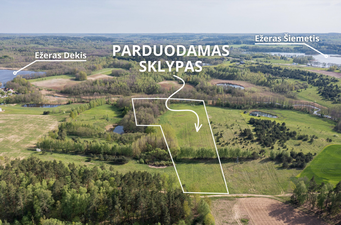 Parduodamas sklypas Vilūniškės, 393.98 a ploto