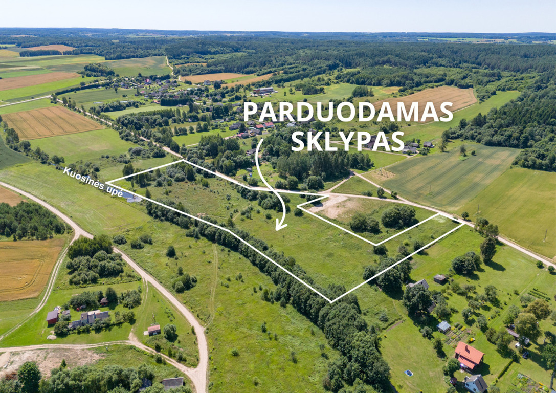 Parduodamas sklypas Didžioji Kuosinė, 263.2 a ploto