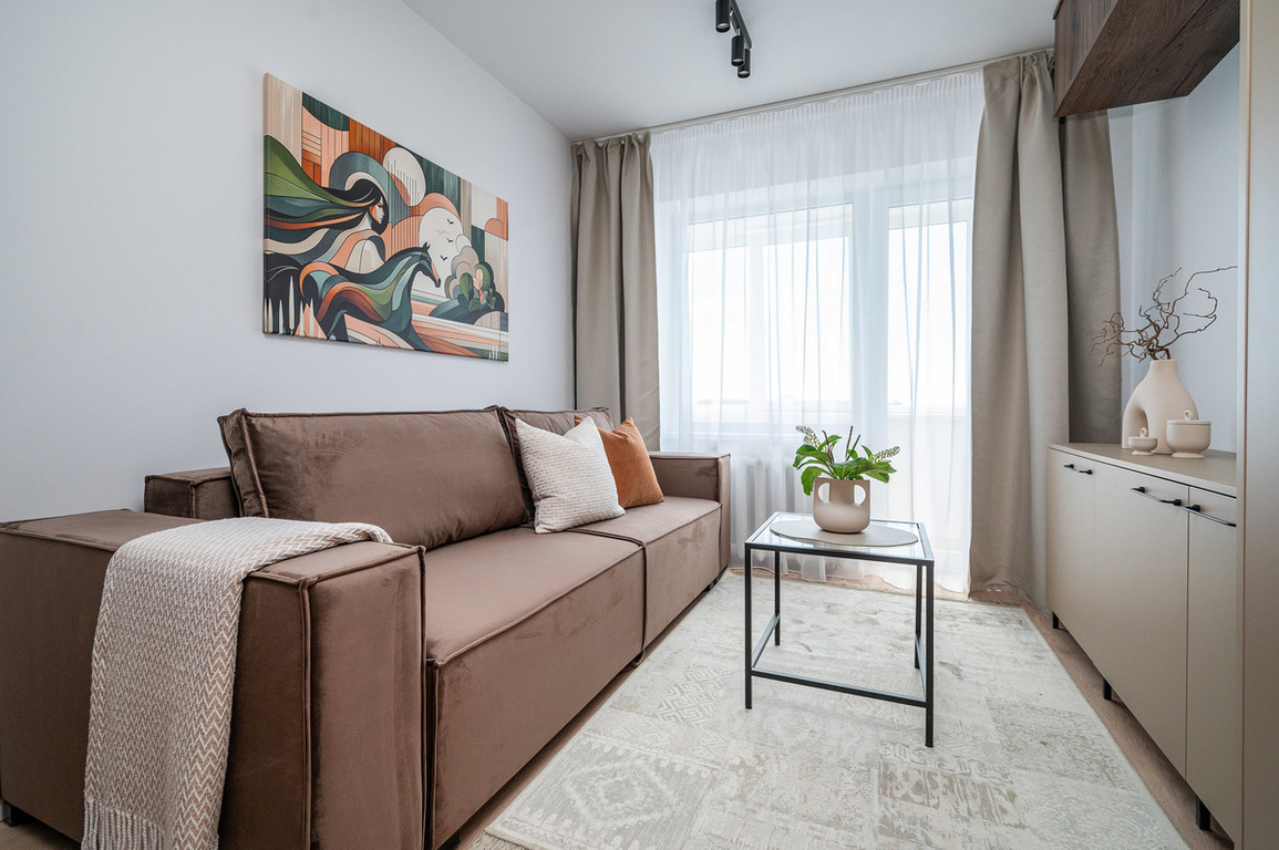Parduodamas butas Fabijoniškių g., Fabijoniškėse, Vilnius, 26.12 kv.m ploto, 1 kambariai