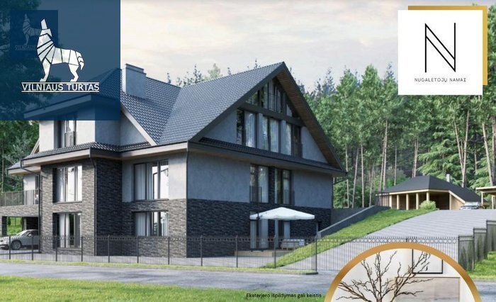 Nuomojamas butas Nugalėtojų g., Valakampiuose, Vilnius, 800 kv.m ploto, 12 kambariai