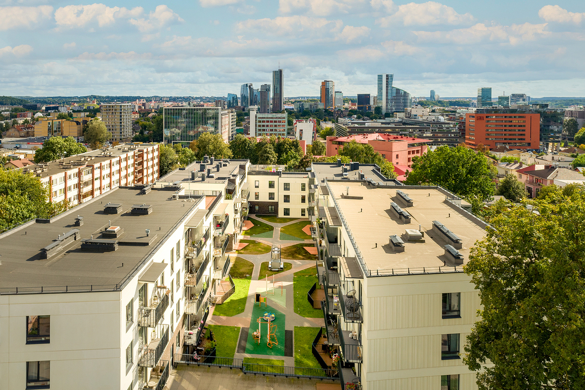 Parduodamos patalpos Giedraičių g., Šnipiškėse, Vilnius, 82.4 kv.m ploto