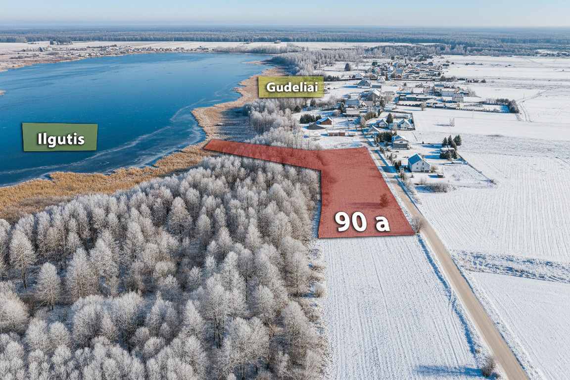 Parduodamas sklypas Gudelių k., 90 a ploto