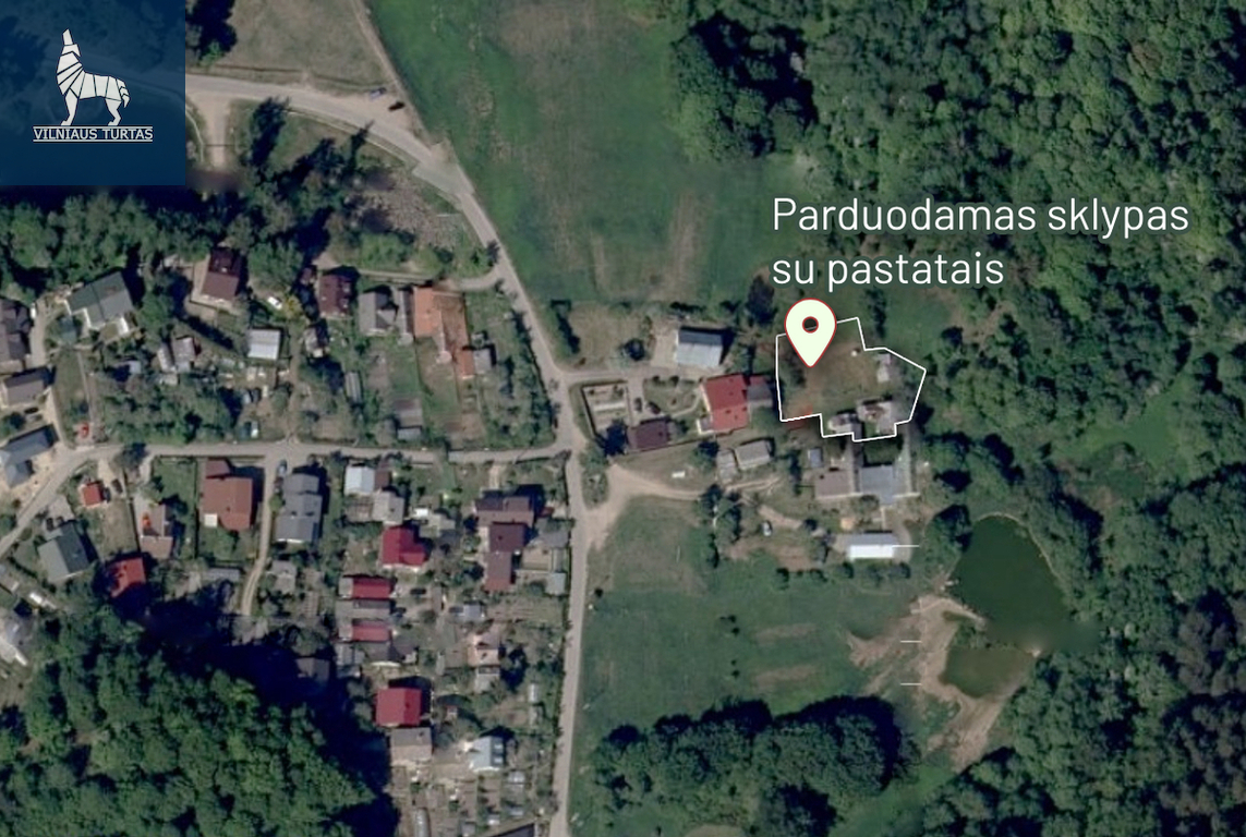 Parduodamas sklypas Ribiškių tak., Liepkalnyje, Vilnius, 10.68 a ploto