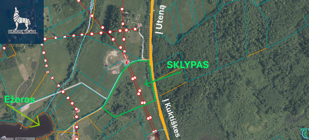 Parduodamas sklypas Kimėnai, 386 a ploto