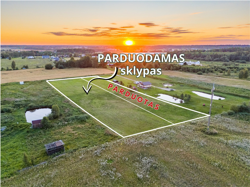 Parduodamas sklypas Pagrūšys, 50 a ploto