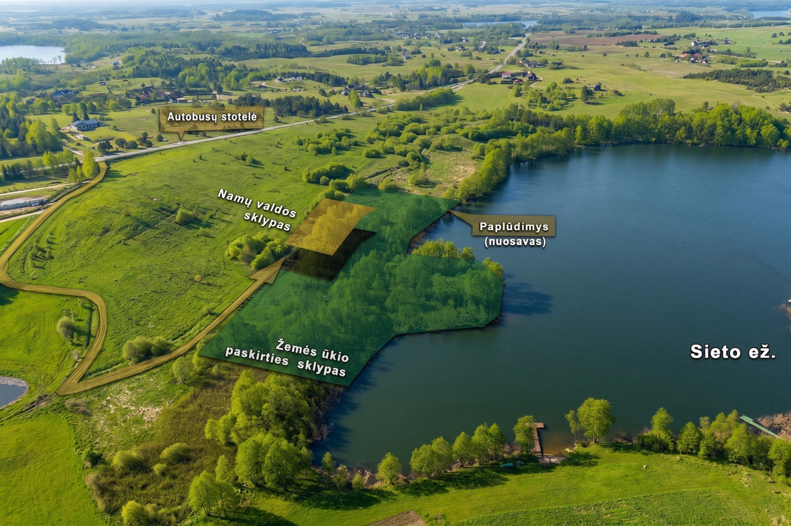 Parduodamas sklypas Petkėniškės, 200.03 a ploto