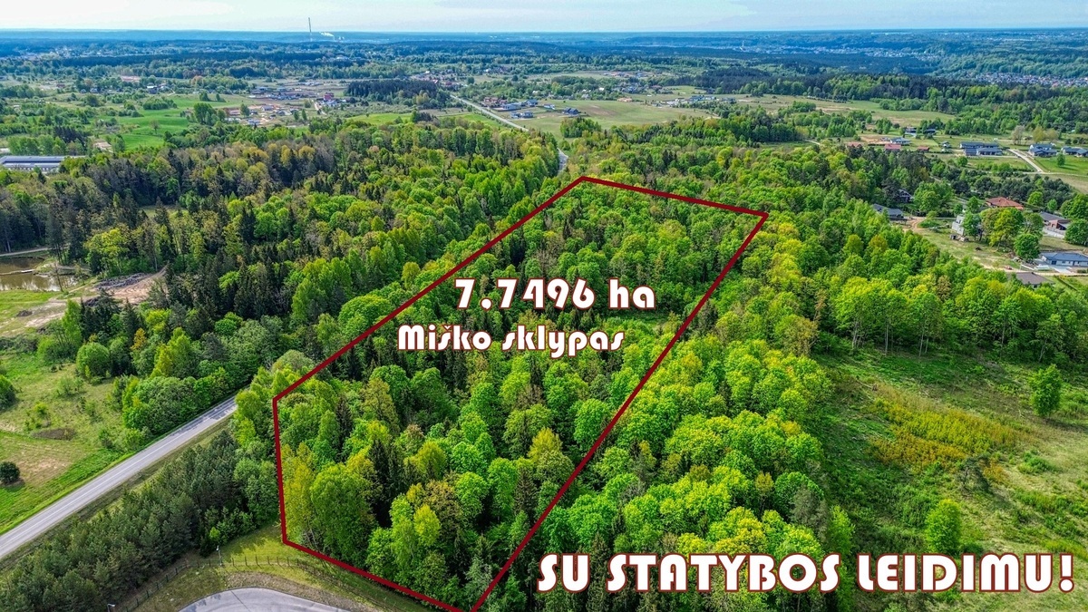 Parduodamas sklypas Čekoniškės, 775 a ploto