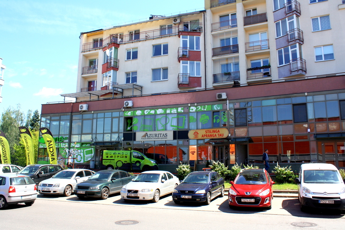 Nuomojamos patalpos S. Žukausko g., Šiaurės miestelyje, Vilnius, 77.5 kv.m ploto