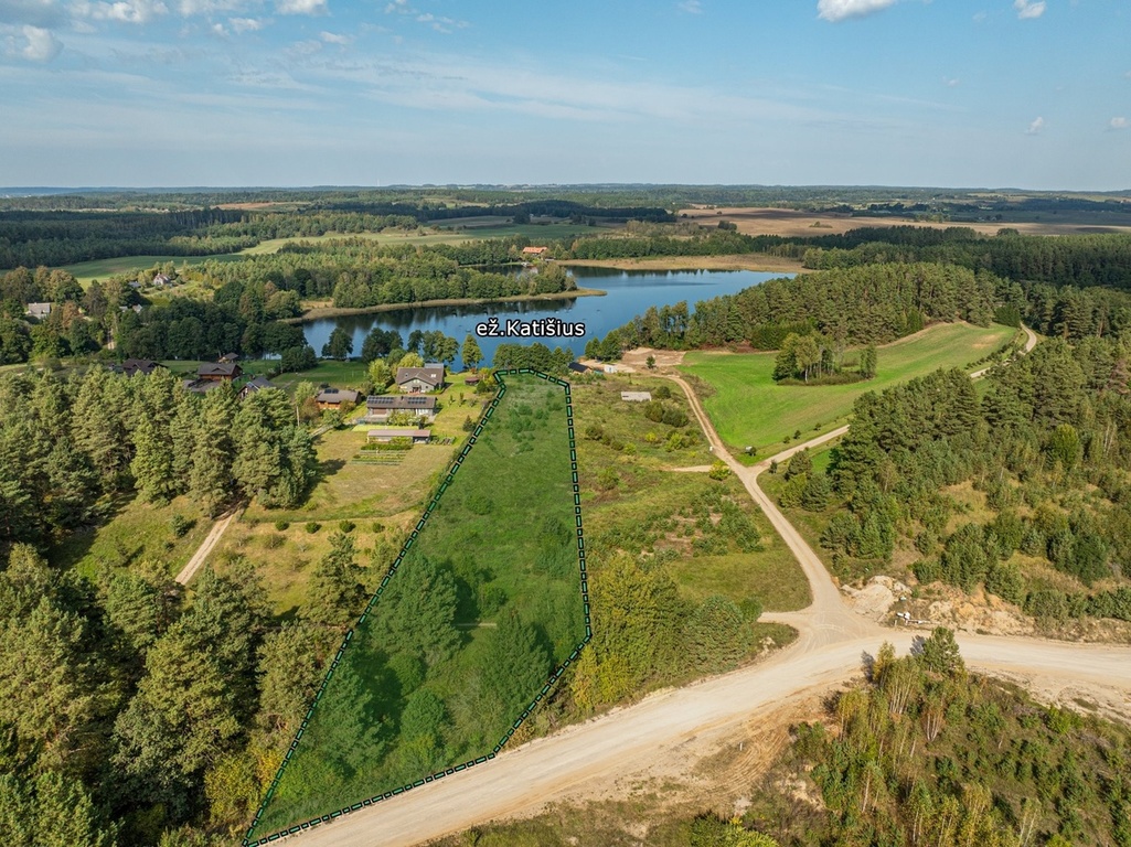 Parduodamas sklypas Katišiai, 100 a ploto