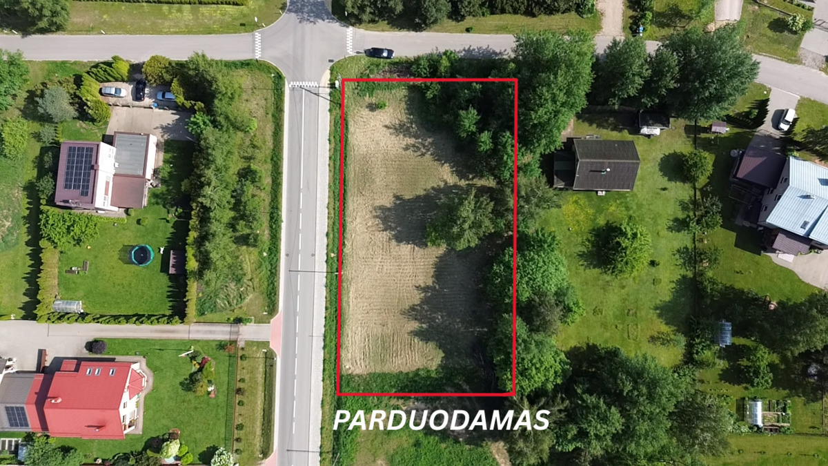 Parduodamas sklypas Drevininkų g., Pagiriuose, Vilnius, 15 a ploto
