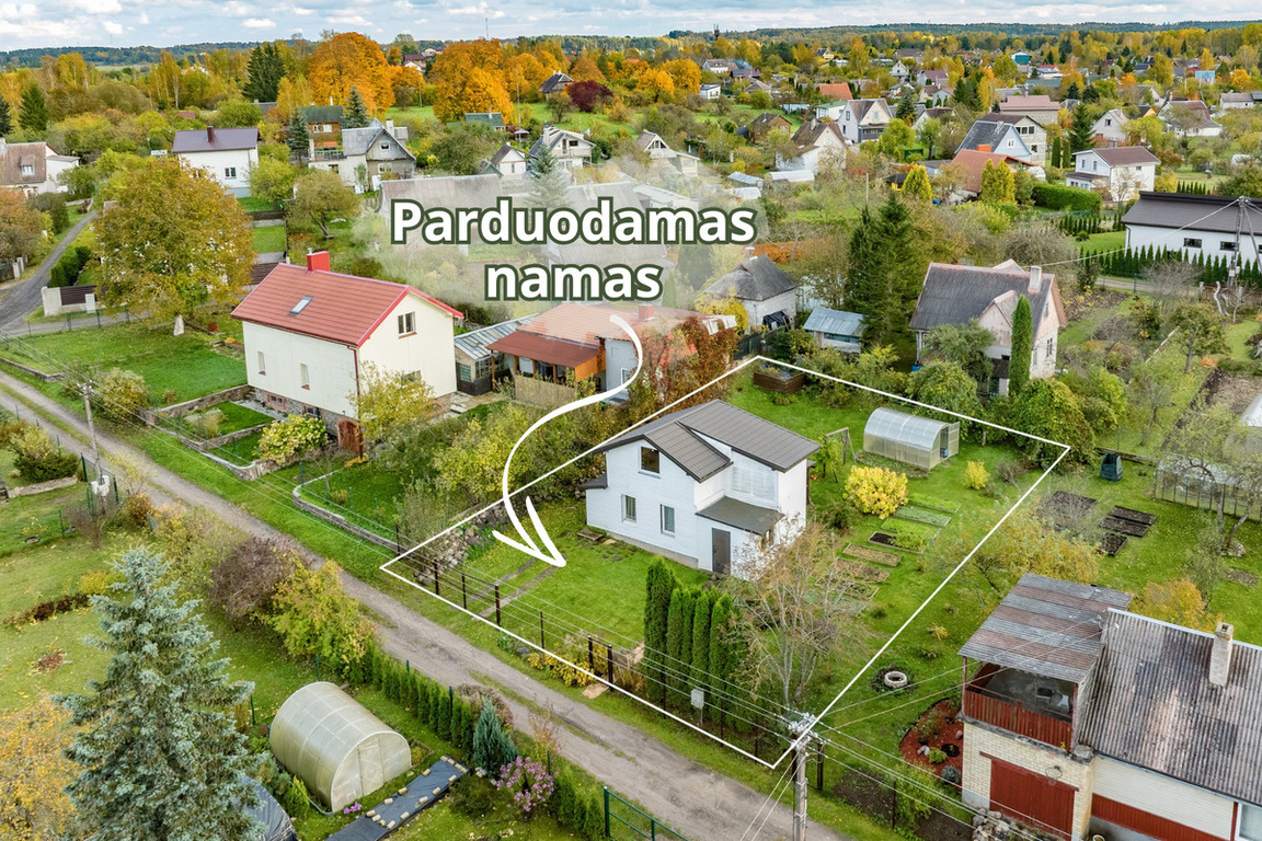 Parduodamas namas Pušyno al., Rastinėnai, 65.81 kv.m ploto, 2 aukštai