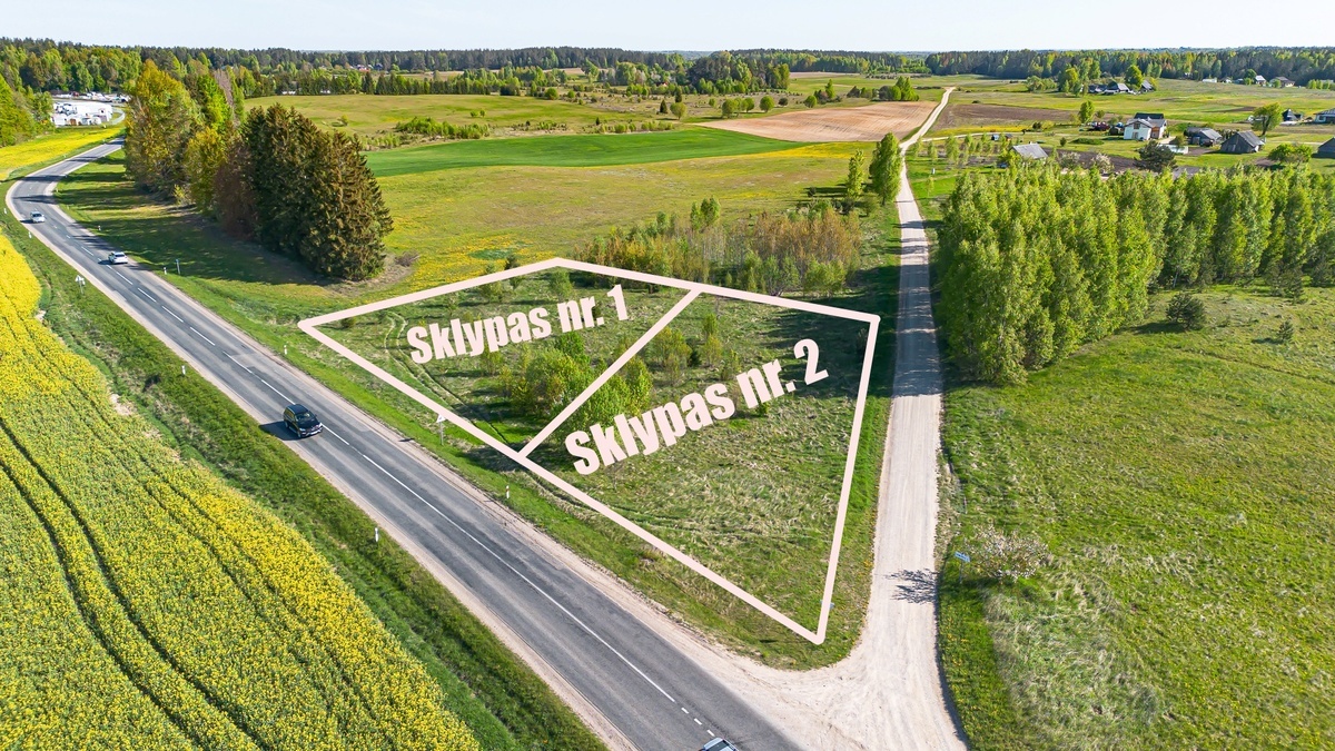 Parduodamas sklypas Gegliškių g., Gegliškės, 20 a ploto