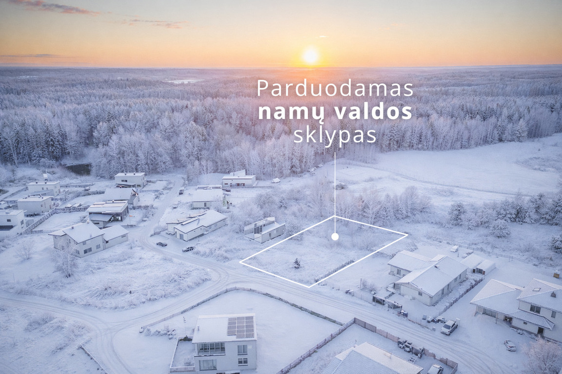Parduodamas sklypas Pikutiškės, 15.68 a ploto