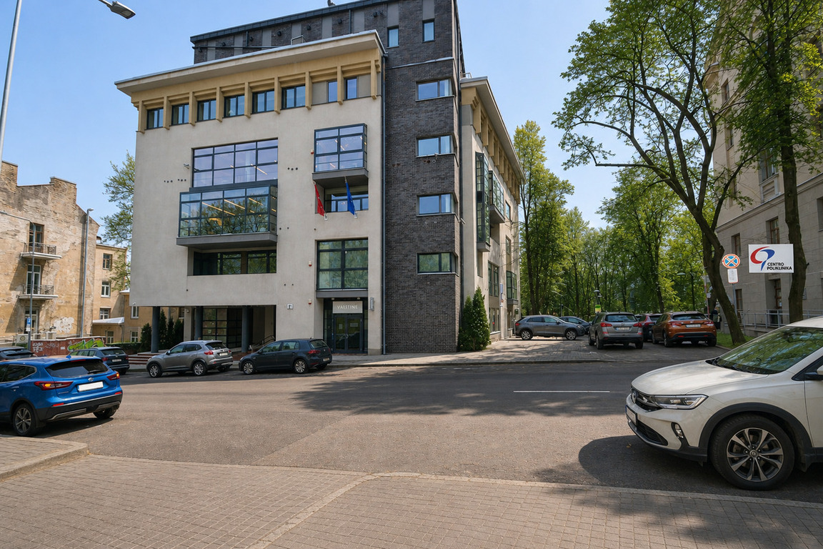 Nuomojamos patalpos K. Kalinausko g., Naujamiestyje, Vilnius, 121 kv.m ploto