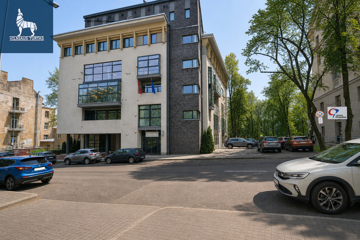 Nuomojamos patalpos K. Kalinausko g., Naujamiestyje, Vilnius, 121 kv.m ploto
