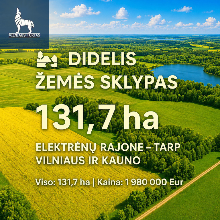 Parduodamas sklypas Elektrėnai, 13170 a ploto