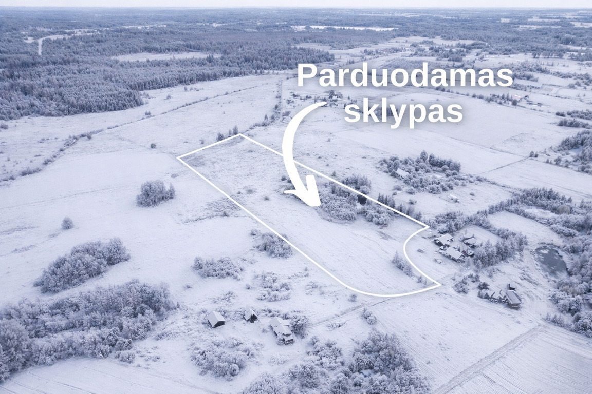 Parduodamas sklypas Skrudėnai, 312 a ploto
