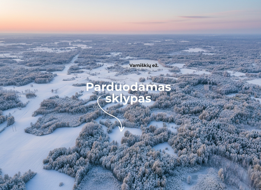 Parduodamas sklypas Varniškės, 1272.34 a ploto