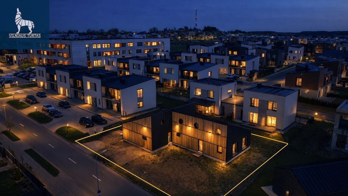 Parduodamas namas Lukšinės g., Kalnėnuose, Vilnius, 113.1 kv.m ploto, 2 aukštai