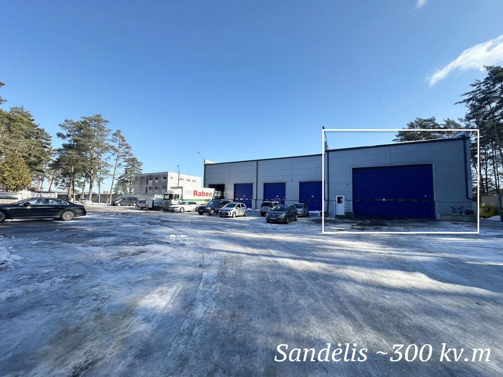 Nuomojamos patalpos Kirtimų g., Paneriuose, Vilnius, 282 kv.m ploto