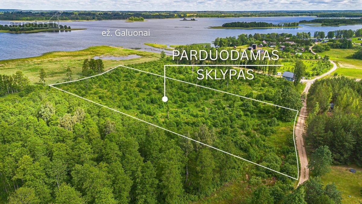 Parduodamas sklypas Liešiškės, 163.2 a ploto