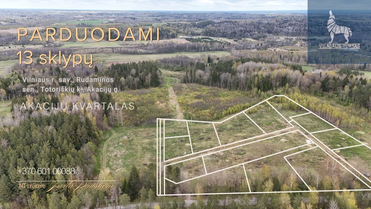 Parduodamas sklypas Totoriškės, 240.93 a ploto