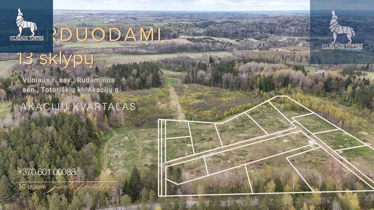 Parduodamas sklypas Totoriškės, 240.93 a ploto