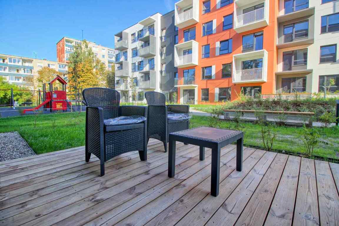 Nuomojamas butas Sausio 13-osios g., Karoliniškėse, Vilnius, 28 kv.m ploto, 1 kambariai