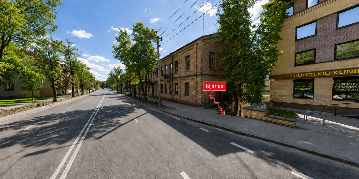 Nuomojamos patalpos Antakalnio g., Vilnius, 43.56 kv.m ploto