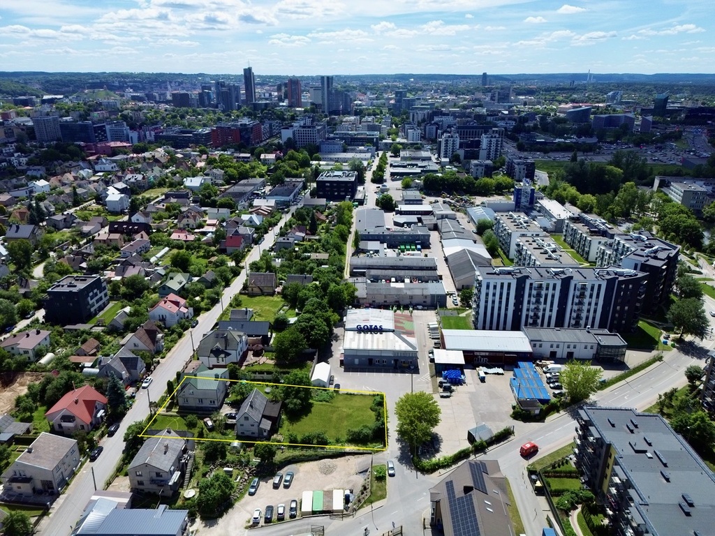 Parduodamas sklypas Durpių g., Šnipiškėse, Vilnius, 18.36 a ploto