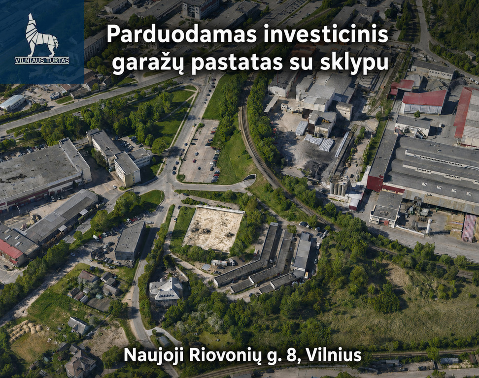 Parduodamos patalpos Žemuosiuose Paneriuose, Vilnius, 3745 kv.m ploto