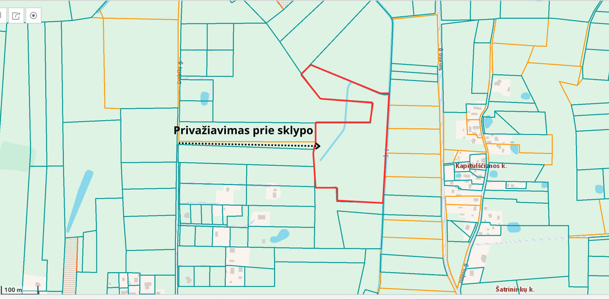 Parduodamas sklypas Šatrininkai, 520 a ploto