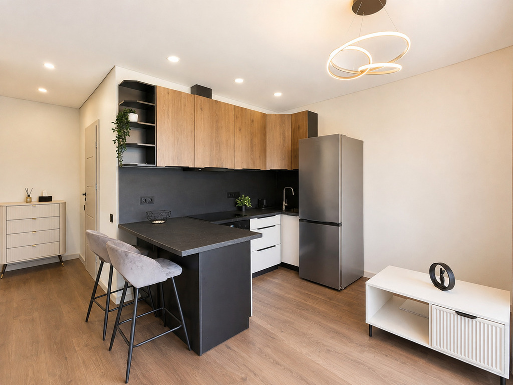 Nuomojamas butas Kaminkelio g., Naujininkuose, Vilnius, 38 kv.m ploto, 2 kambariai
