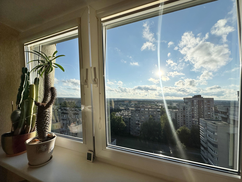 Nuomojamas butas Rygos g., Justiniškėse, Vilnius, 54 kv.m ploto, 2 kambariai