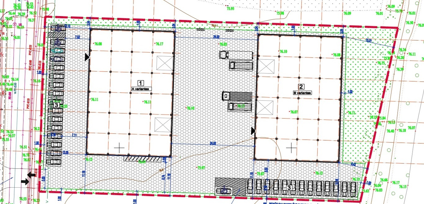 2 070 M² PROJEKTAS | GAUTAS STATYBOS LEIDIMAS