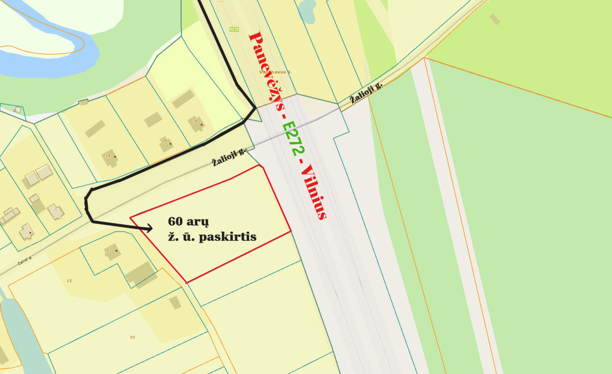 Parduodamas sklypas Varanava, 60.4 a ploto